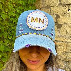 Vintage Minnesota Vikings Baseball Hat